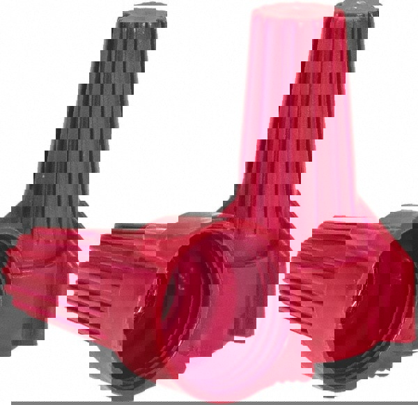 Wing Twist-On Wire Connector: Red, Flame-Retardant, 2 AWG